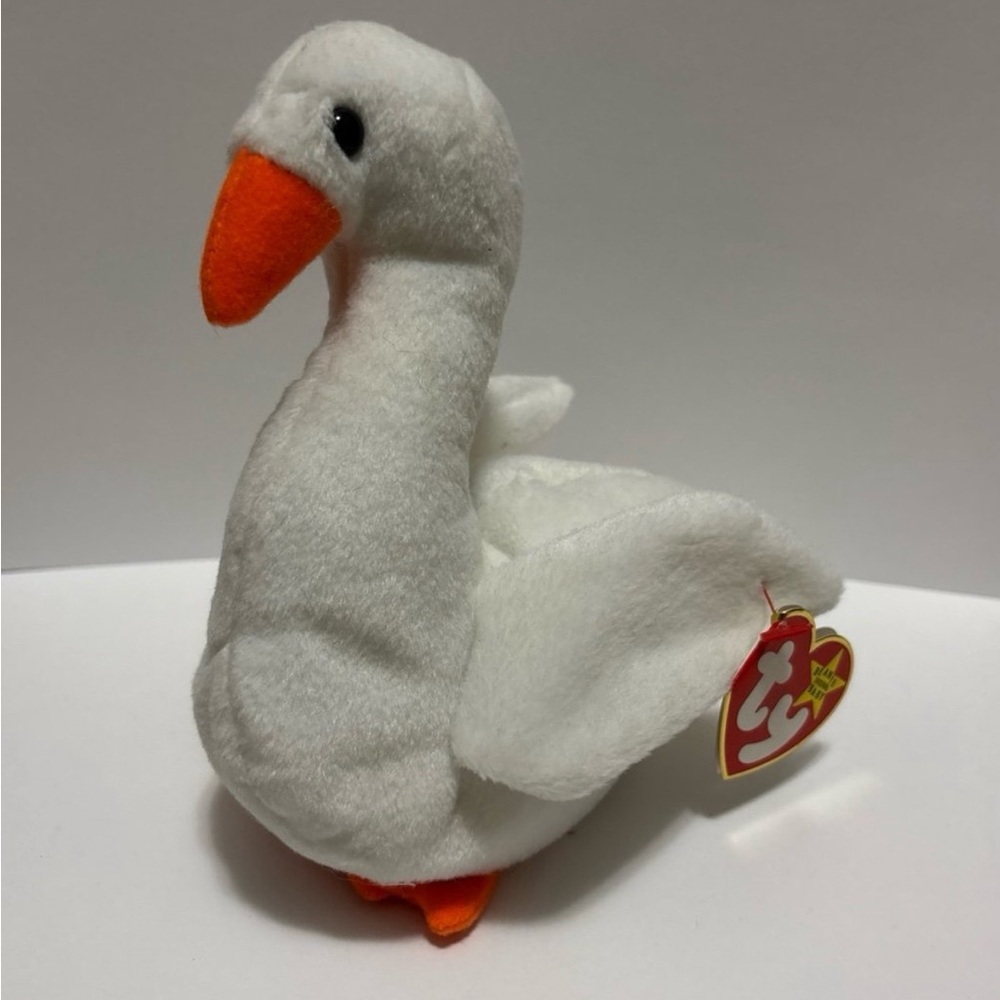 Vintage 1996 Ty Beanie Baby Gracie the Swan